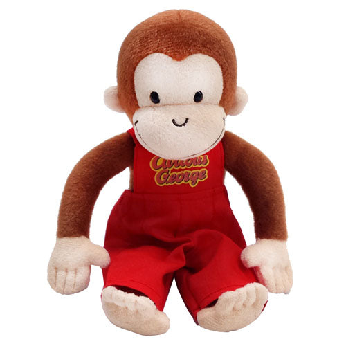 Curious George Plush Doll Overalls Cassic Japan K-7234