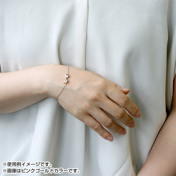 Sumikko Gurashi Real Tokage Lizard & Tokage Lizard Bracelet Silver San-X Japan