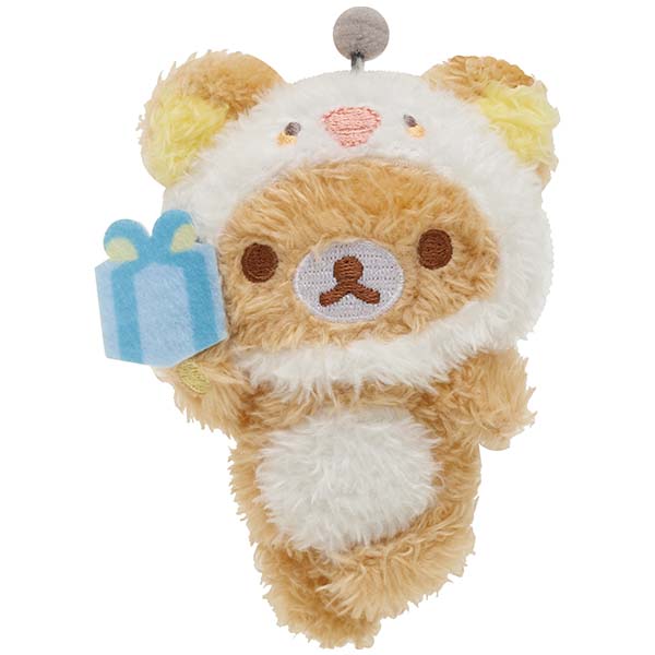 Rilakkuma Plush Badge Nikoniko Happy for you San-X Japan – VeryGoods.JP