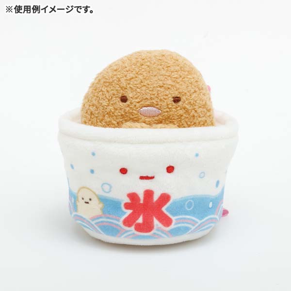 Sumikko Gurashi Shaved Ice Cup mini Tenori Plush Doll Festival San-X Japan