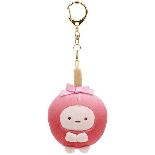 Sumikko Gurashi Pink Tapioca Apple Candy Plush Keychain Festival San-X Japan