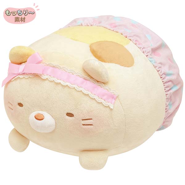 Sumikko Gurashi Neko Cat Round Plush Doll Sumikko Baby San-X