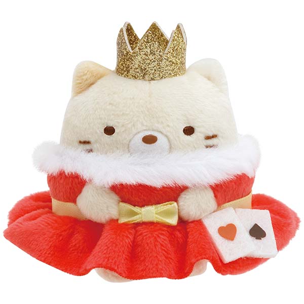 Sumikko Gurashi Neko Cat Tenori Plush Heart Queen Sofa Wonderland San-X Japan