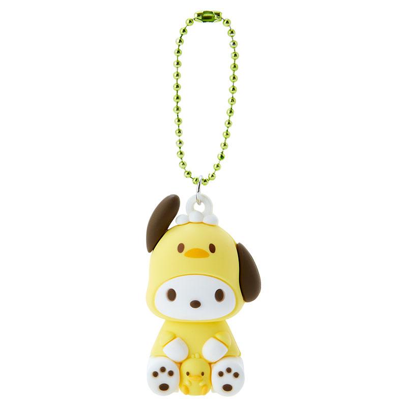 Pochacco Chick costume Keychain Key Holder Sanrio Japan 2023