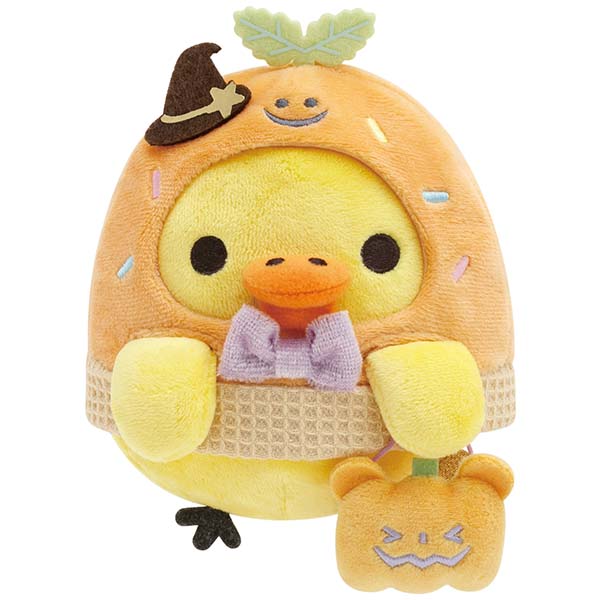 Kiiroitori Yellow Chick Plush Doll Magical Pumpkin Halloween San-X Japan 2023
