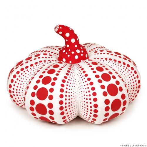Yayoi Kusama Pumpkin Soft Sculpture Plush Doll S White Red Japan Artist