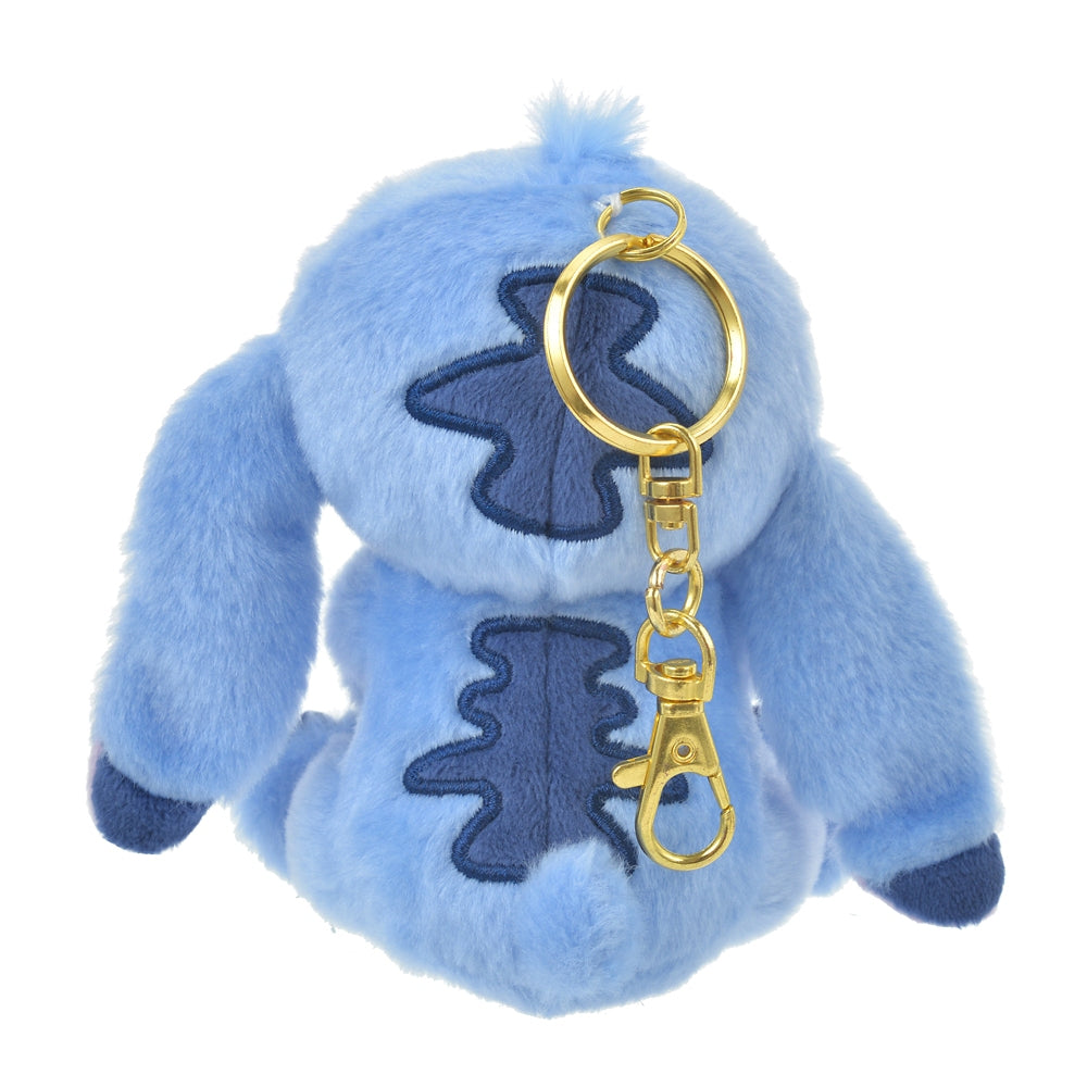 Stitch Plush Keychain Heart Nikoniko Haacho Disney Store Japan