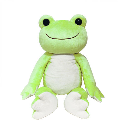Pickles the Frog Plush Doll L Basic Japan