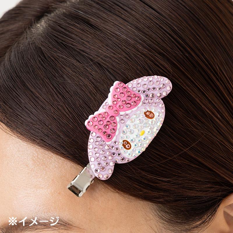 Kuromi Hair Clip Jewel Deco Sanrio Japan