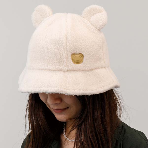 Rilakkuma Hat Boa Ear Off White San-X Japan Limit