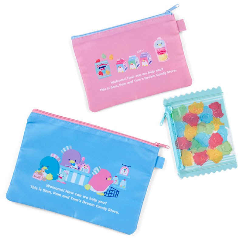 Tuxedosam Flat Pouch Set Candy Store Sanrio Japan