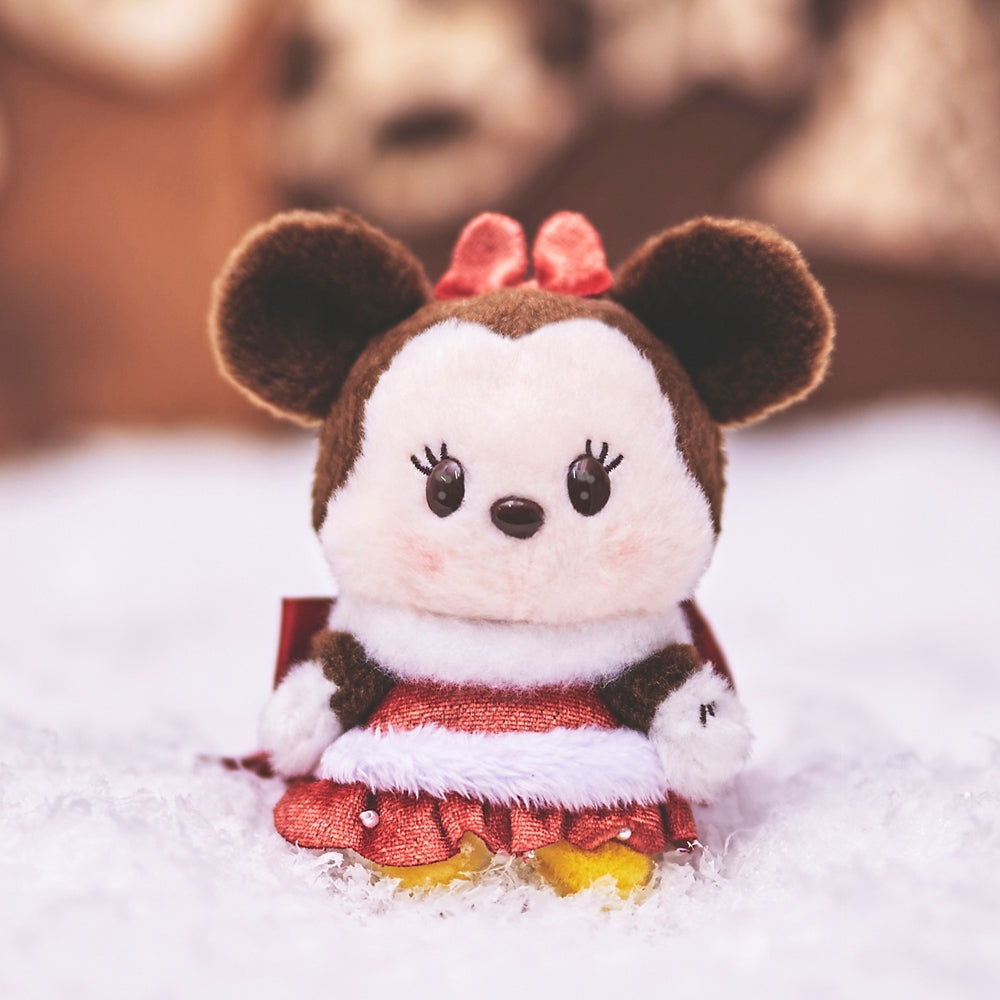 Minnie Plush Doll Urupocha-chan Disney Store Japan Christmas 2023