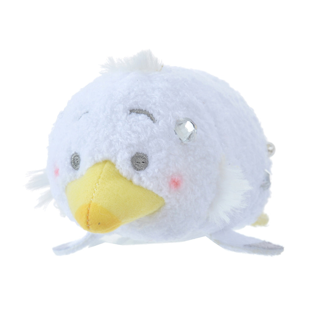 Scuttle Tsum Tsum Plush Doll mini S Pastel Color Disney Store Japan Ariel