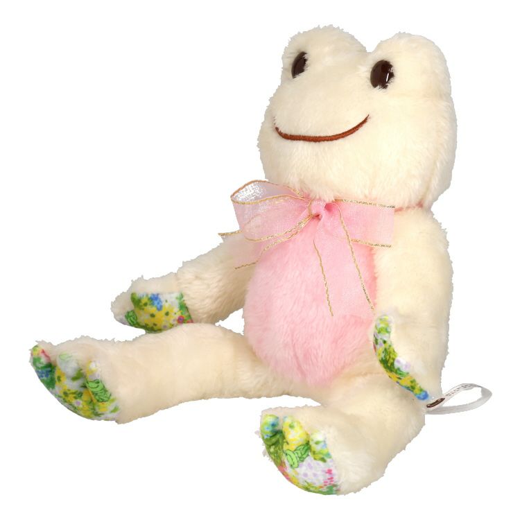 Pickles the Frog Bean Doll Plush Pastel Garden Milk Japan 2024