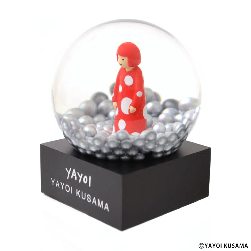 Snow Globe YAYOI Red Yayoi Kusama Japan