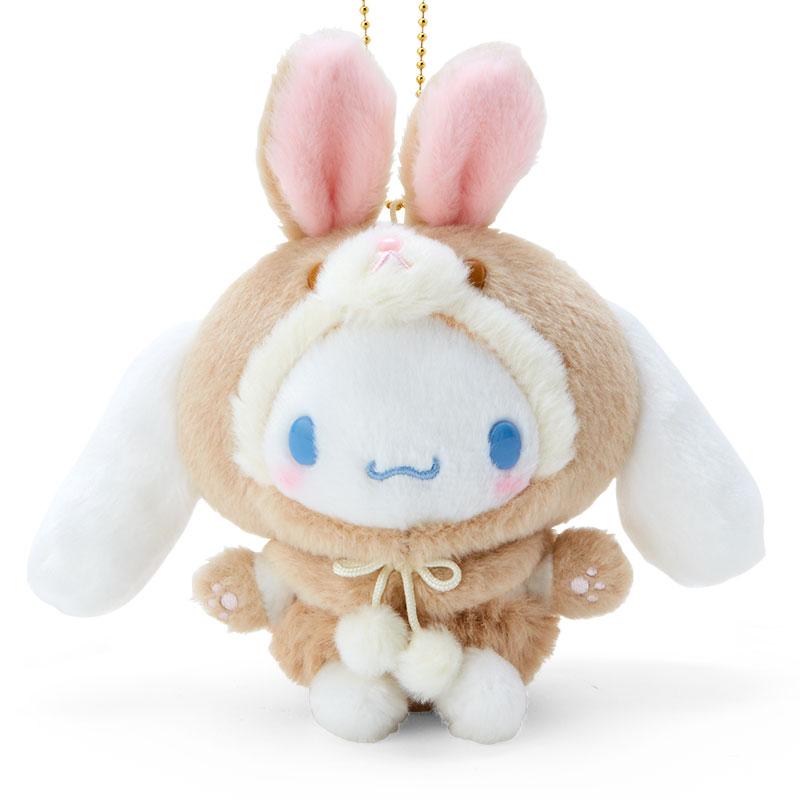 Cinnamoroll Plush Mascot Holder Keychain Rabbit Forest Animals Sanrio Japan 2023