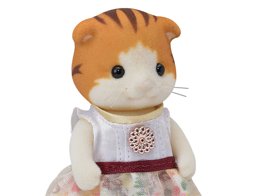 Town Series Girl Maple Cat TVS-06 Sylvanian Families Japan Calico Critters EPOCH