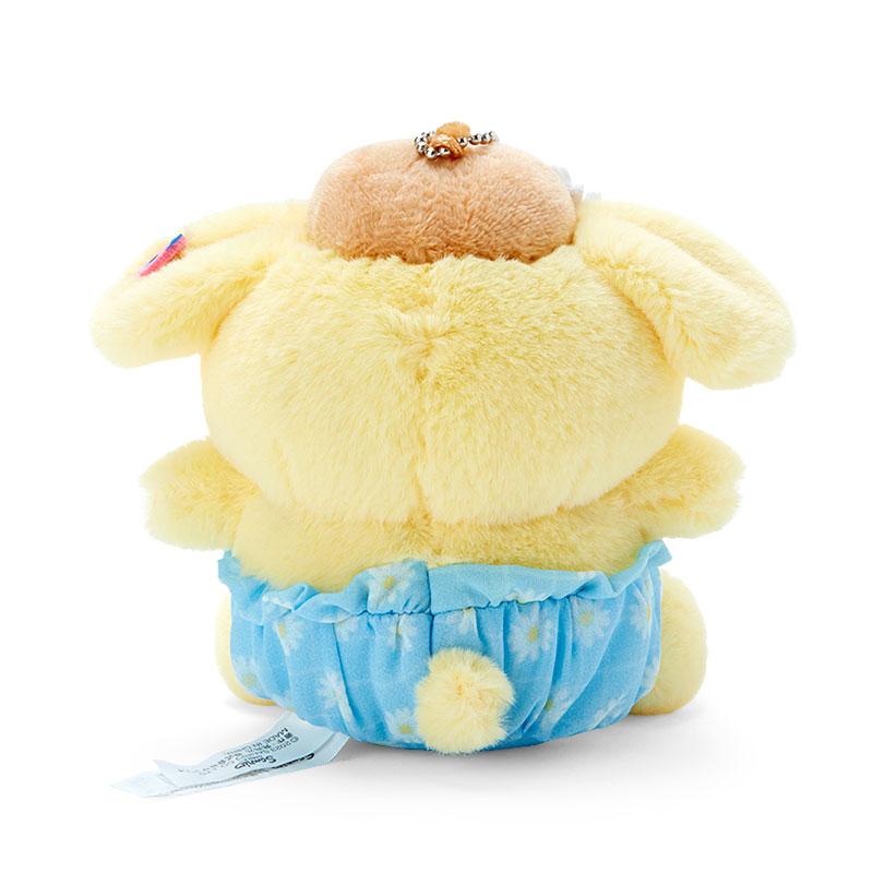 Pom Pom Purin Plush Mascot Holder Keychain Daisy Sanrio Japan