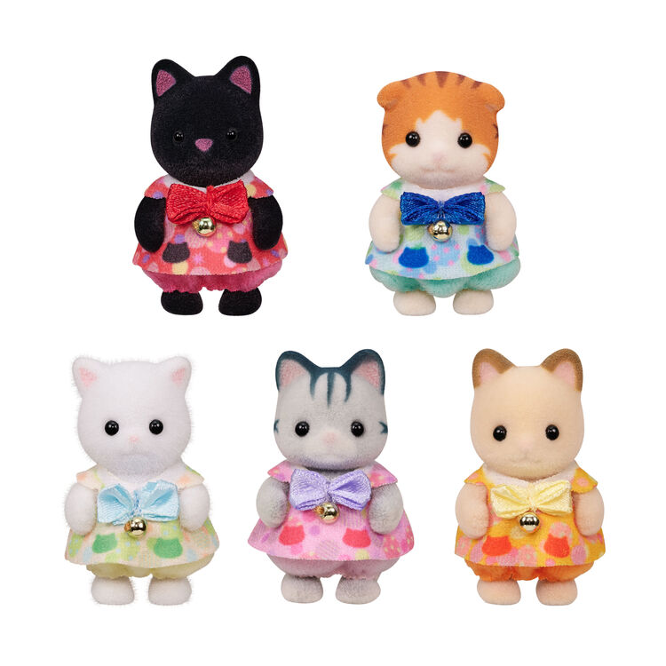 Sylvanian Families Baby Cat Set Toy Doll EPOCH Japan Limit