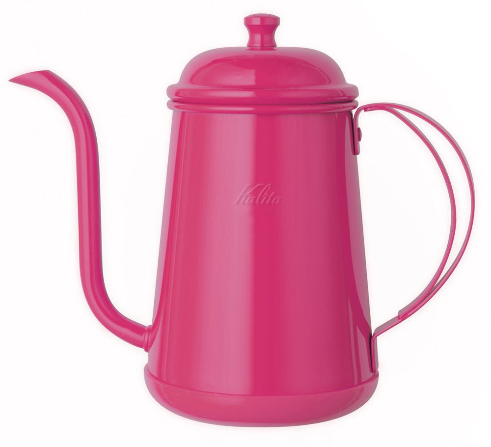 Stainless Narrow Mouth Pot Coffee Kettle 0.7L Cherry Pink 52194 Kalita Japan
