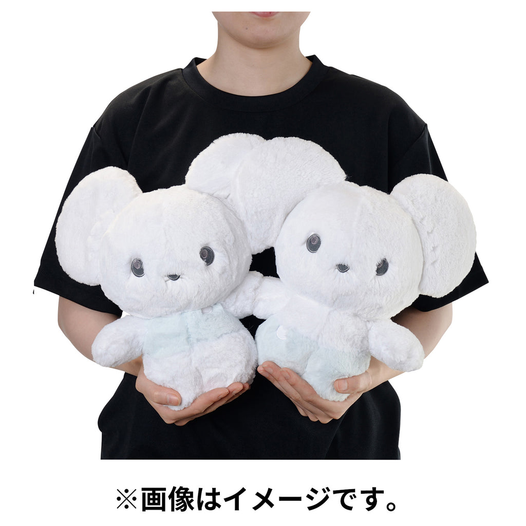Tandemaus Wakkanezumi Fluffy Plush Doll Pokemon Center Japan 2023