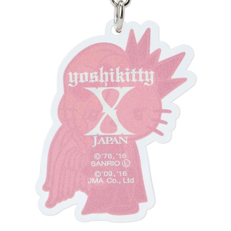 yoshikitty Acrylic Keychain Key Holder Angel Sanrio Japan YOSHIKI Hello Kitty