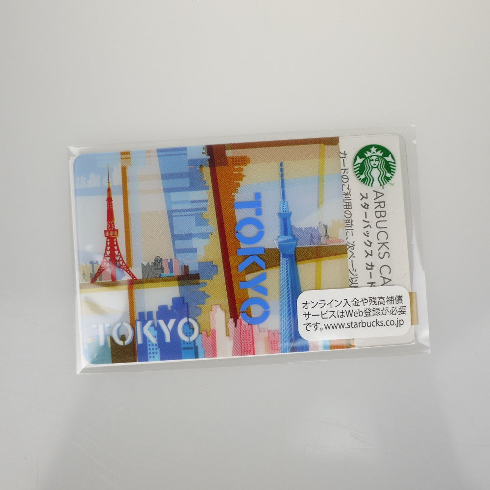 Starbucks Gift Card Japan Limited TOKYO w/ sleeve New logo