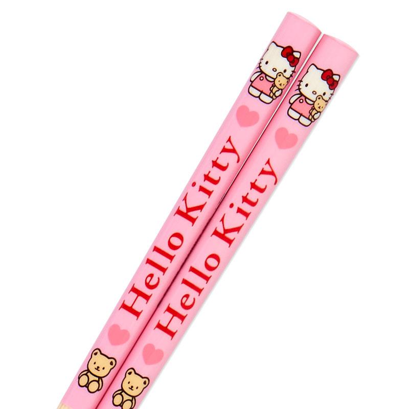 Hello Kitty Kids Chopsticks with Case Sanrio Japan 2023