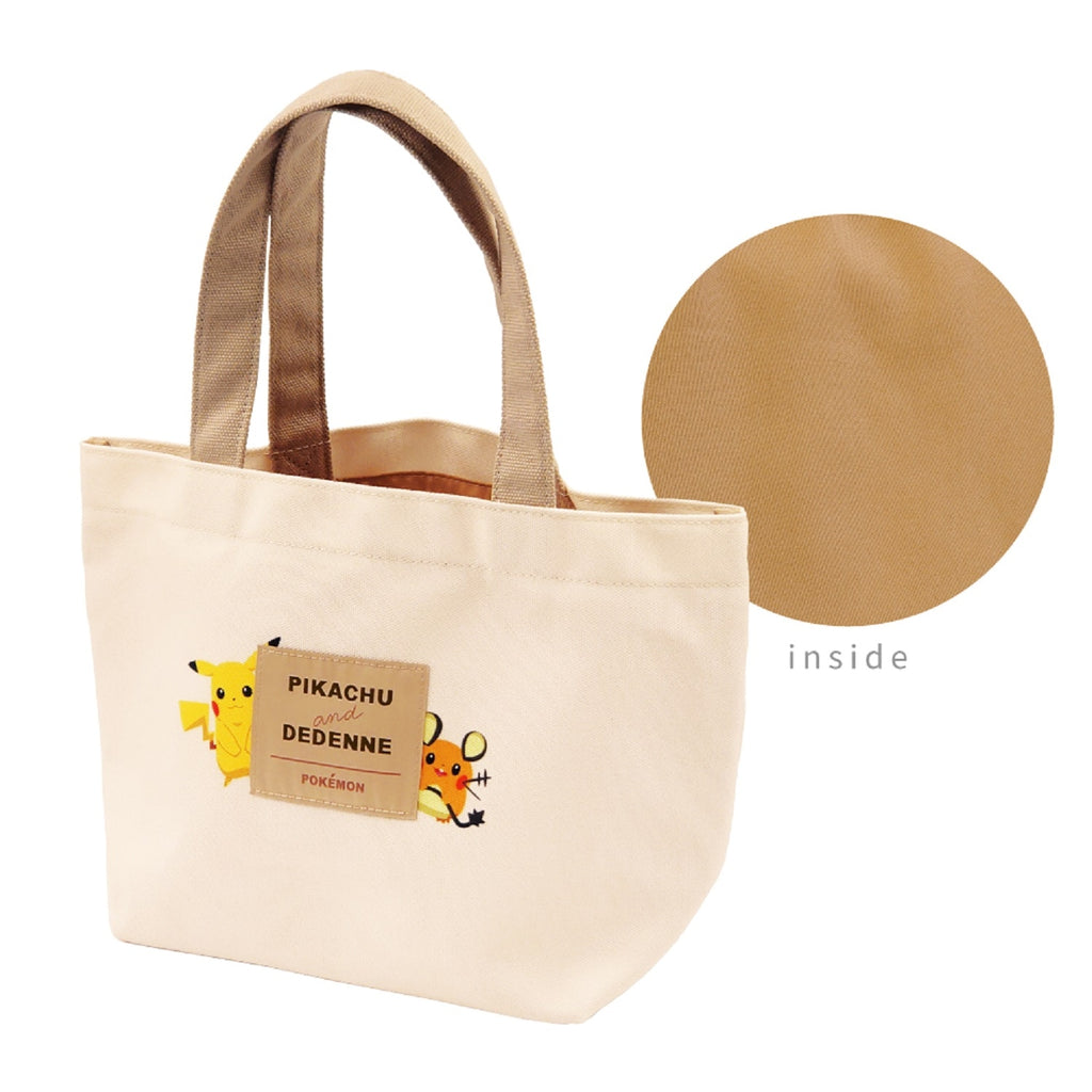 Pikachu & Dedenne mini Tote Bag Pokemon Center Japan 2022