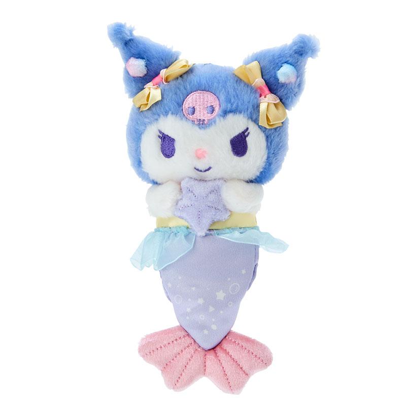Kuromi Plush Mascot Holder Keychain Mermaid Sanrio Japan