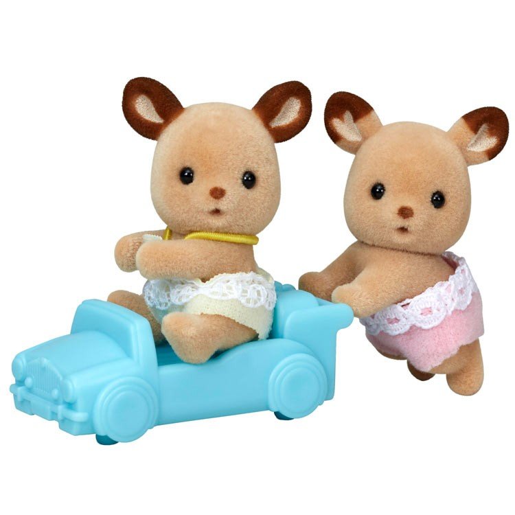 Sylvanian Families Deer Baby Twins Doll Set SHI-69 EPOCH Japan