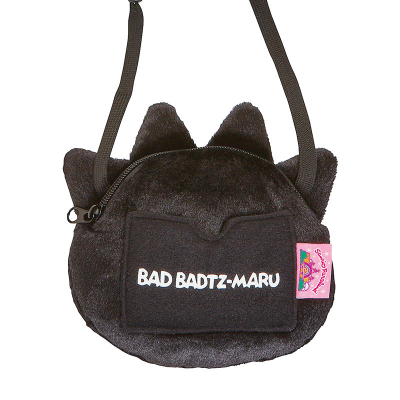 Bad Badtz-Maru Plush Shoulder Pass Case Puroland Limit Sanrio Japan
