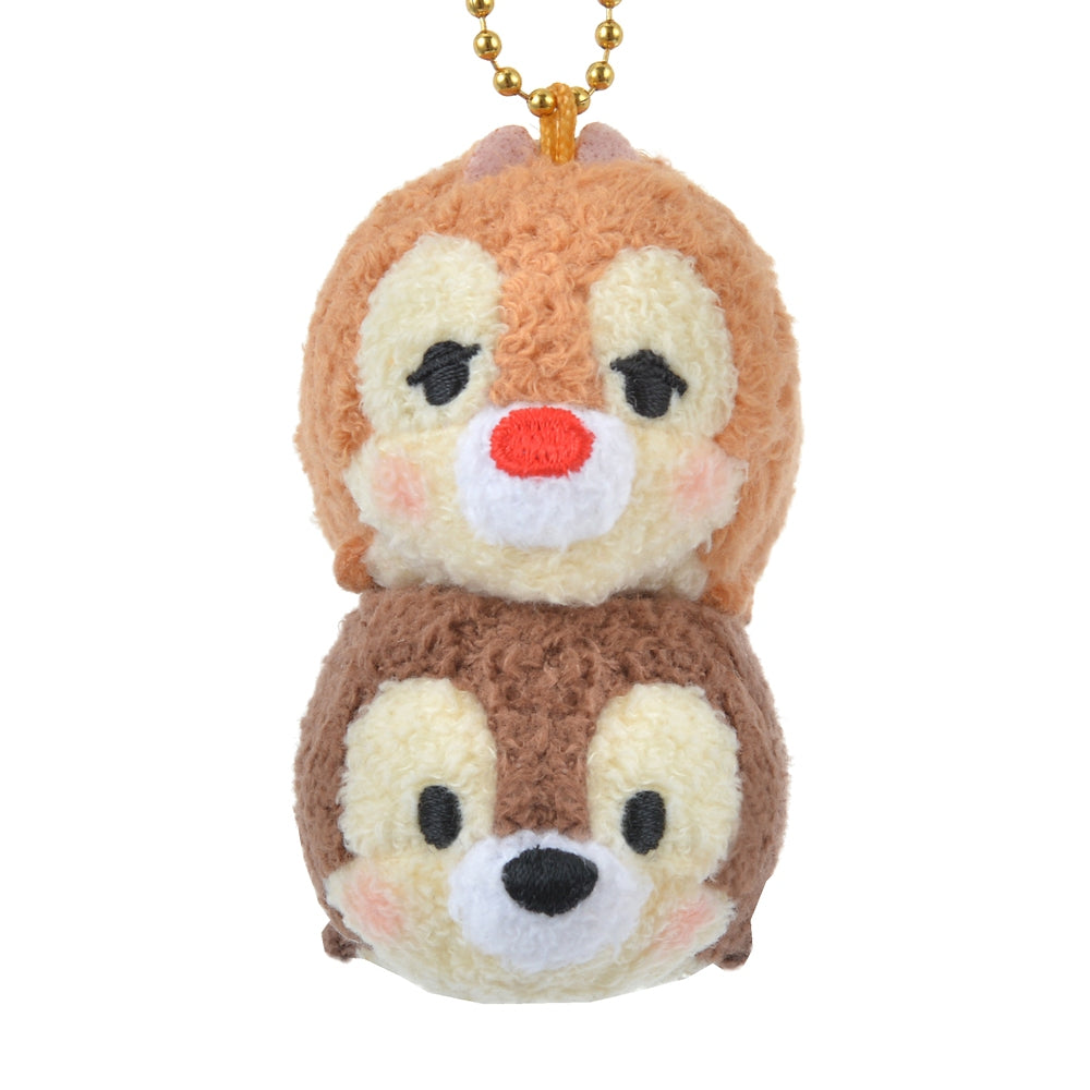 Chip & Dale Plush Keychain Tsum Tsum Disney Store Japan 2023