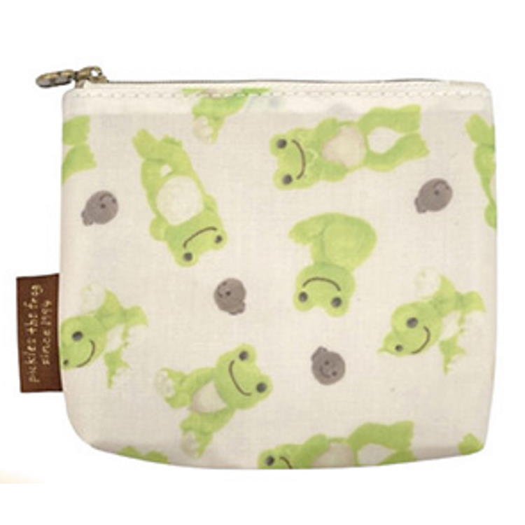 Pickles the Frog Tissue Pouch Puffy Green Japan 2022