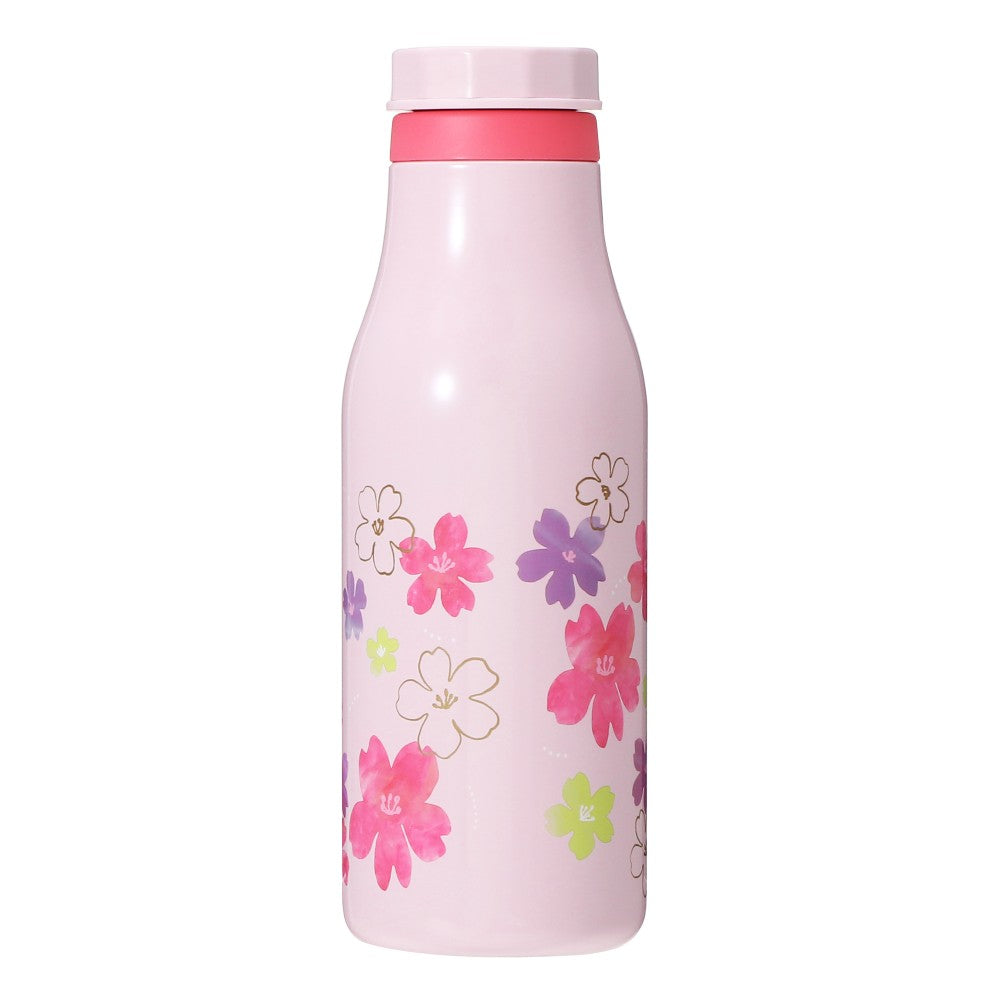Starbucks Japan SAKURA 2024 Stainless Logo Bottle Baby Pink 473ml Tumbler