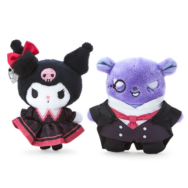 Kuromi & Baku Plush Mascot Brooch Delusion Lady Sanrio Japan