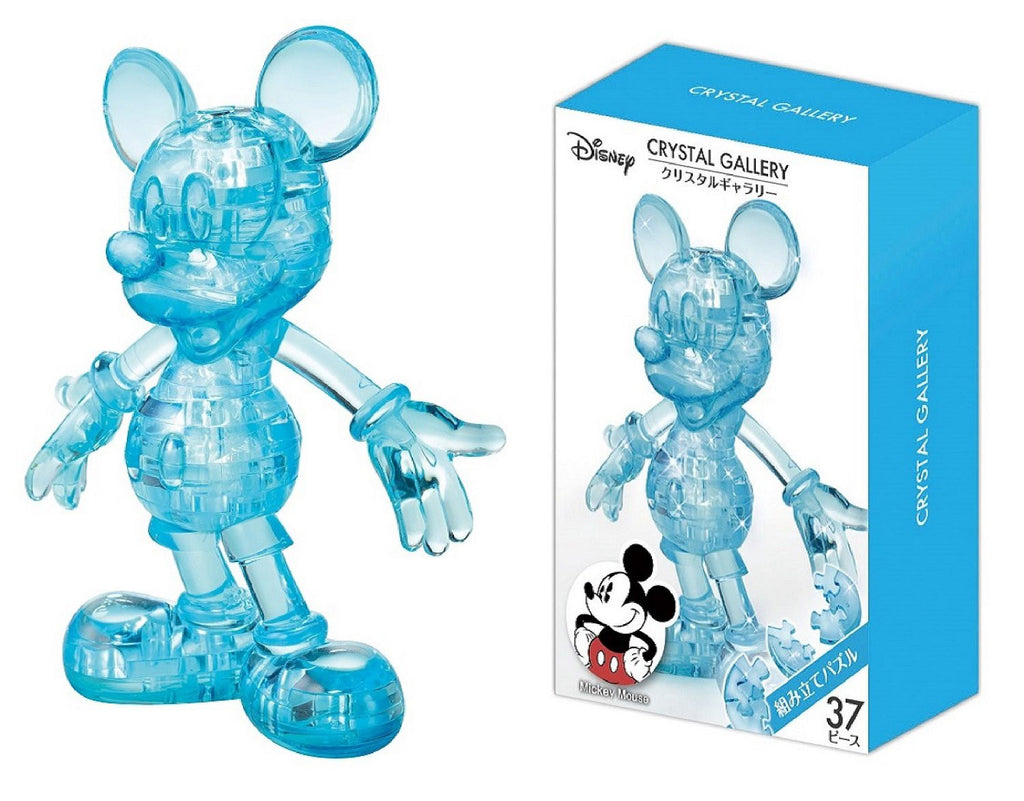 Mickey 37 pcs 3D Puzzle Crystal Gallery Disney Japan Hanayama