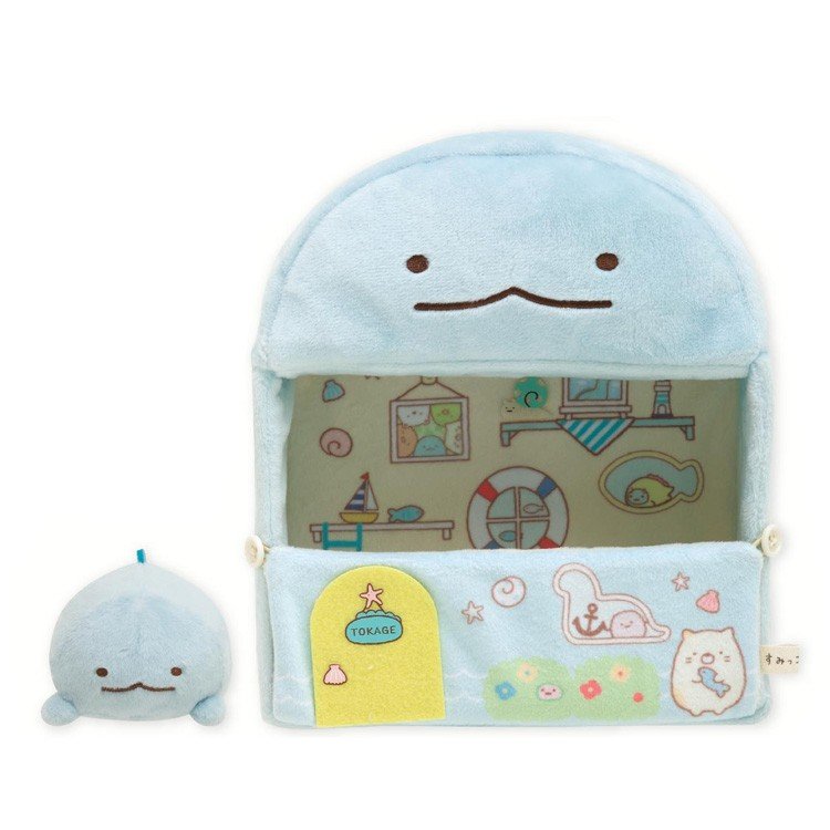 Sumikko Gurashi Tokage Lizard Plush Doll Went to Tokage's House San-X Japan