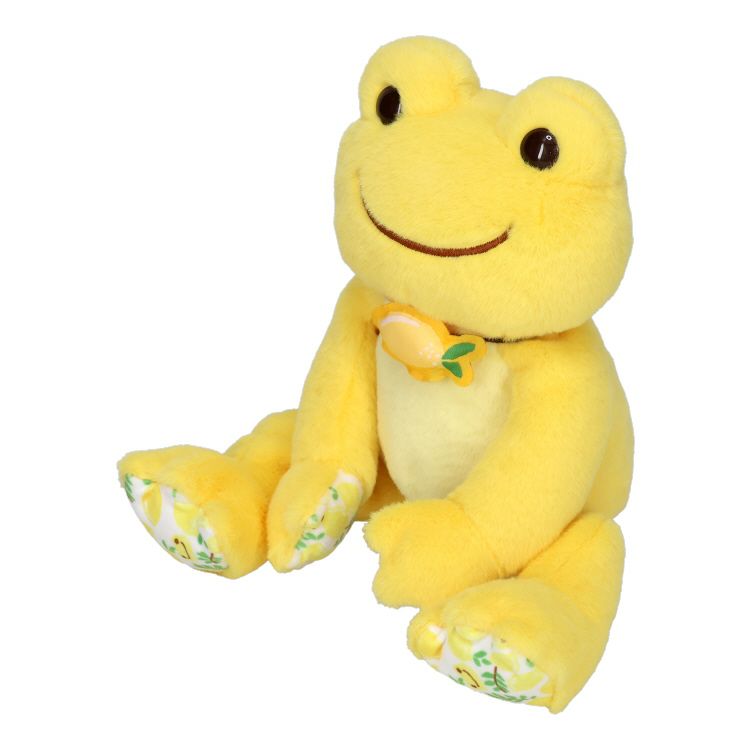 Pickles the Frog Bean Doll Plush Lemon Fruits Marche Japan