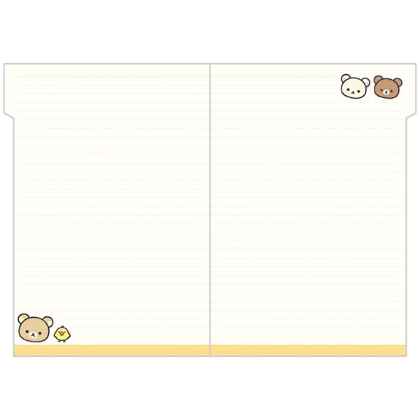 Rilakkuma 2024 Schedule Book A5 Monthly Index Simple San-X Japan