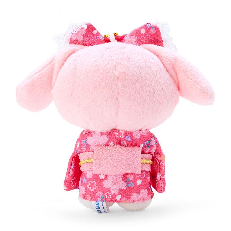 My Melody Plush Mascot Holder Keychain Kimono Sakura Sanrio Japan 2023