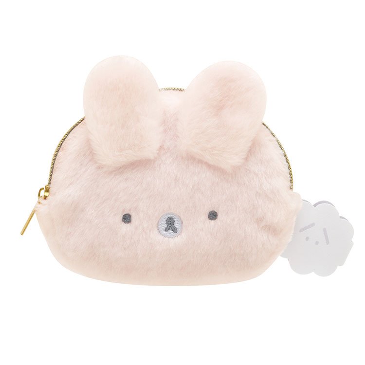 Kumausa Bear Rabbit Plush mini Pouch San-X Japan