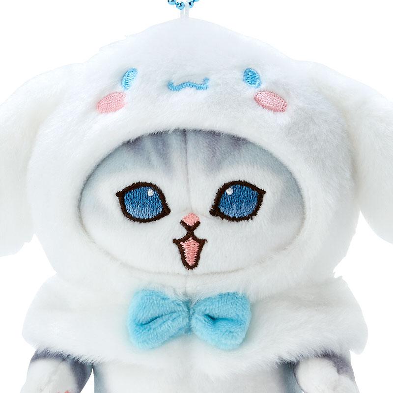 mofusand Sanrio Cinnamoroll Plush Keychain Mascot Japan –