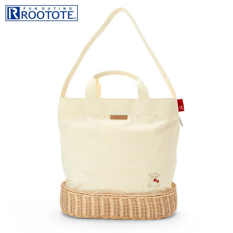 Hello Kitty ROOTOTE 2WAY shoulder Tote Sloth Bag Off White Sanrio Japa –  VeryGoods.JP
