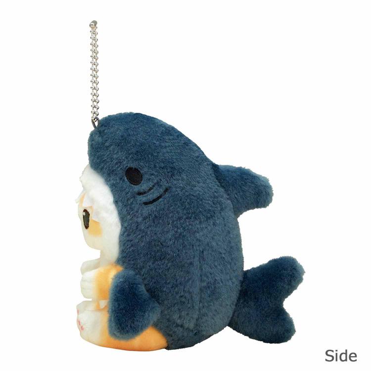 mofusand Plush Keychain Potepote Shark Cat Japan 2023
