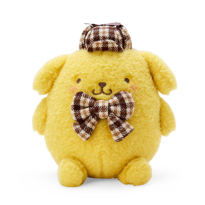 Pom Pom Purin Plush Doll S Howa Mocha Plaid Sanrio Japan 2023