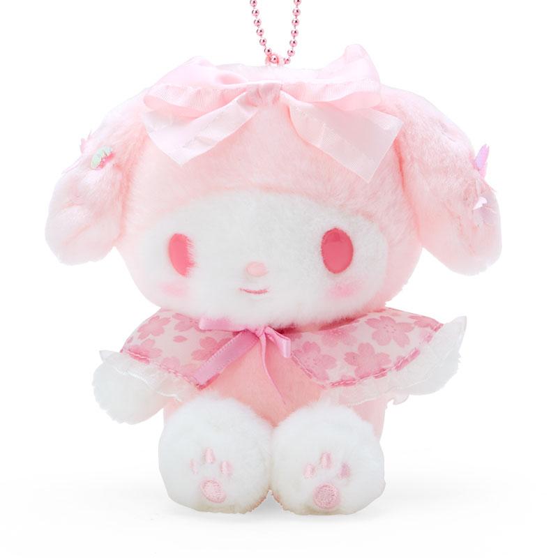 My Melody Plush Mascot Holder Keychain Sakura Sanrio Japan 2024