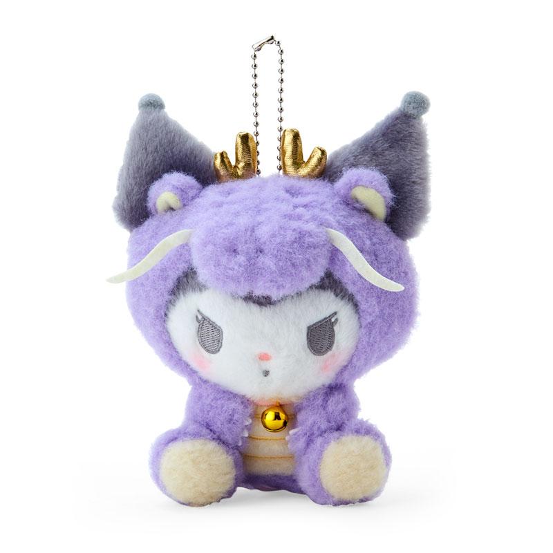 Kuromi Plush Mascot Holder Keychain Zodiac Dragon Sanrio Japan New Year
