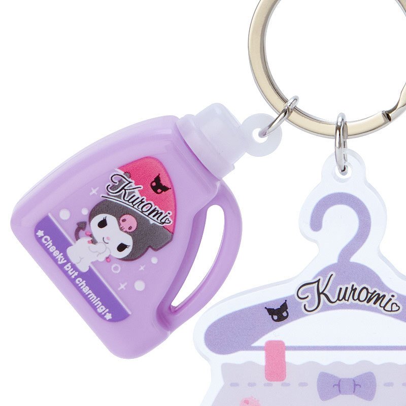 Kuromi Keychain Key Holder Laundry Weather Sanrio Japan