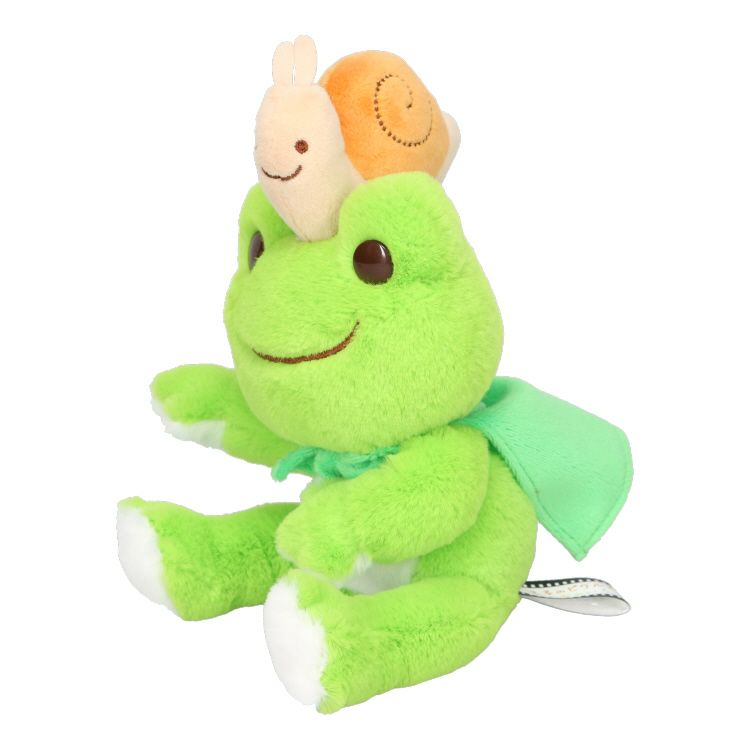 Pickles the Frog Plush Doll Animation Ranger Japan